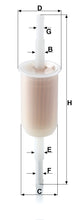 Load image into Gallery viewer, WK32 - Inline Fuel Filter 6mm Outlet