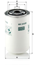 Load image into Gallery viewer, WK940/20 - Fuel Filter Spin-On