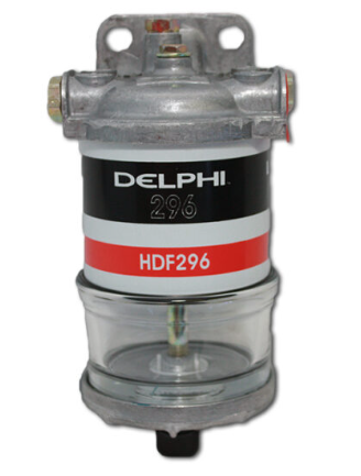 5836B100 - Delphi CAV Fuel/Water Separator Assembly - Glass Bowl