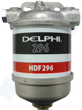 5836B325A - Delphi CAV Fuel/Water Separator Assembly - Metal Bowl